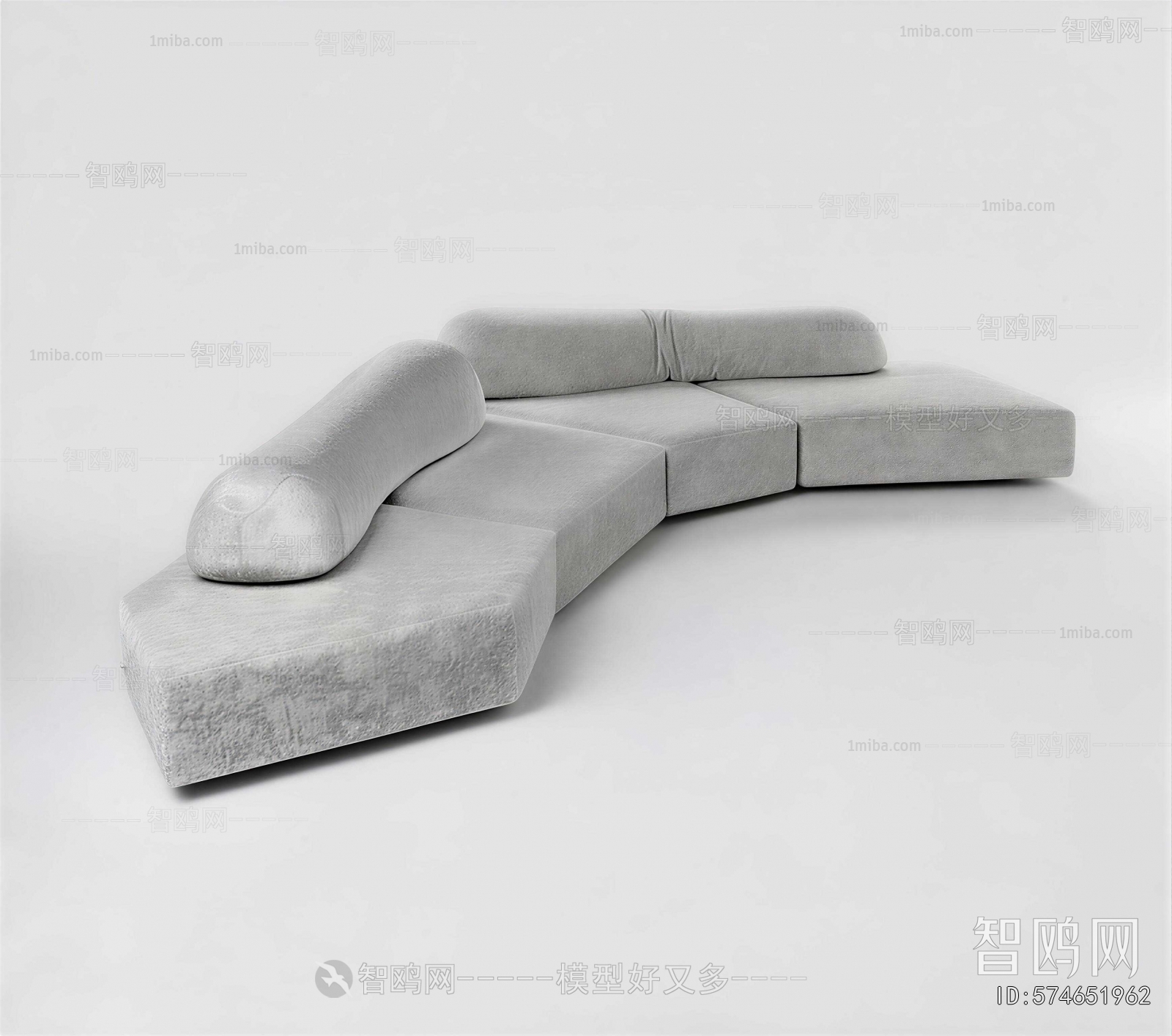 Modern Curved Sofa