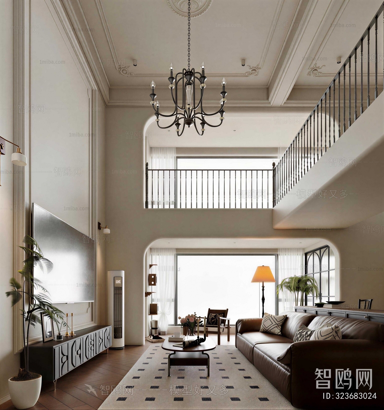 French Style A Living Room