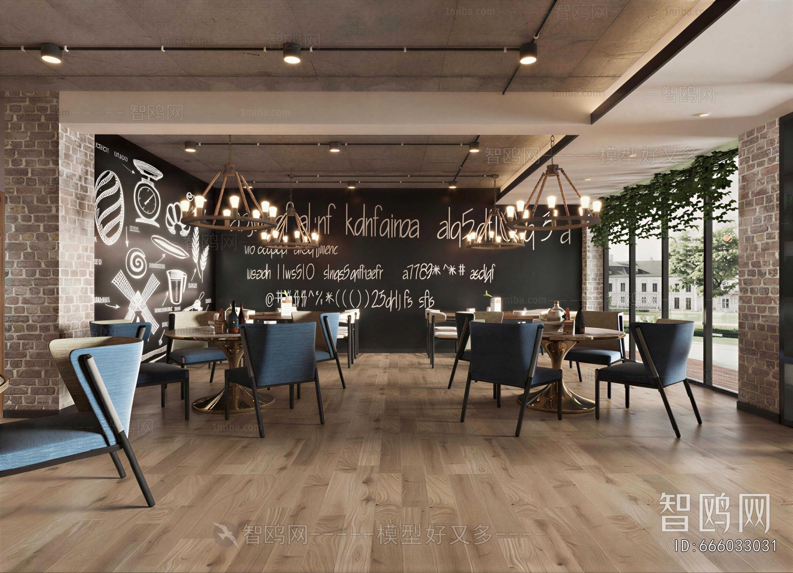 Industrial Style Cafe