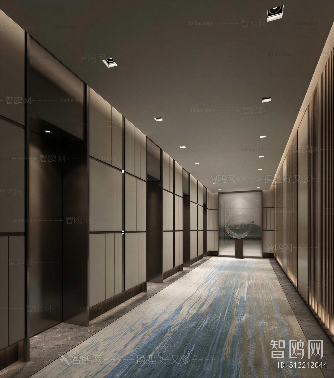 New Chinese Style Corridor