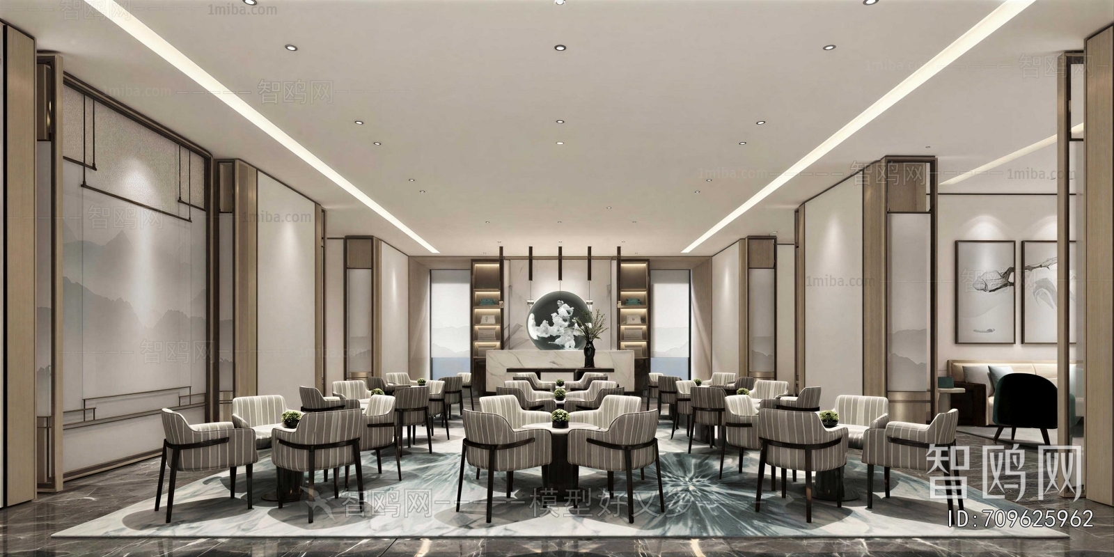New Chinese Style Negotiation Area