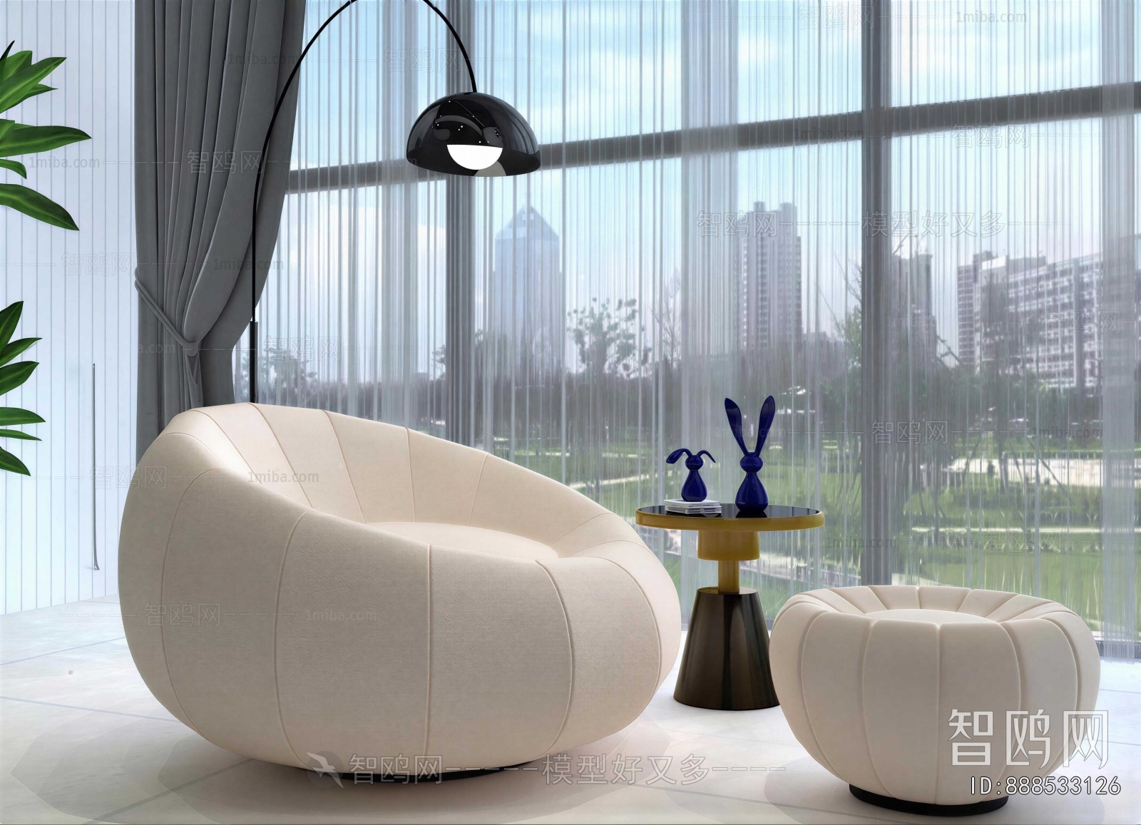 Modern Single Sofa