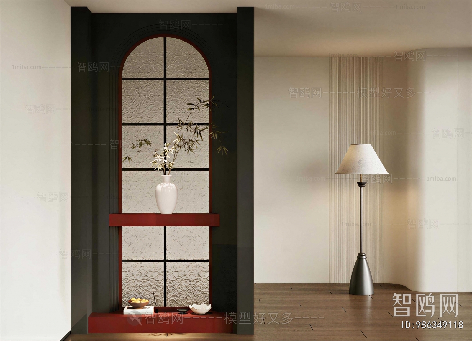 New Chinese Style Hallway