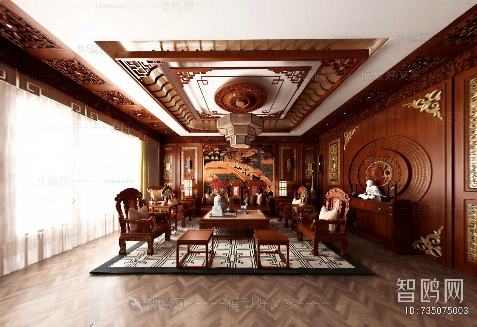Chinese Style A Living Room