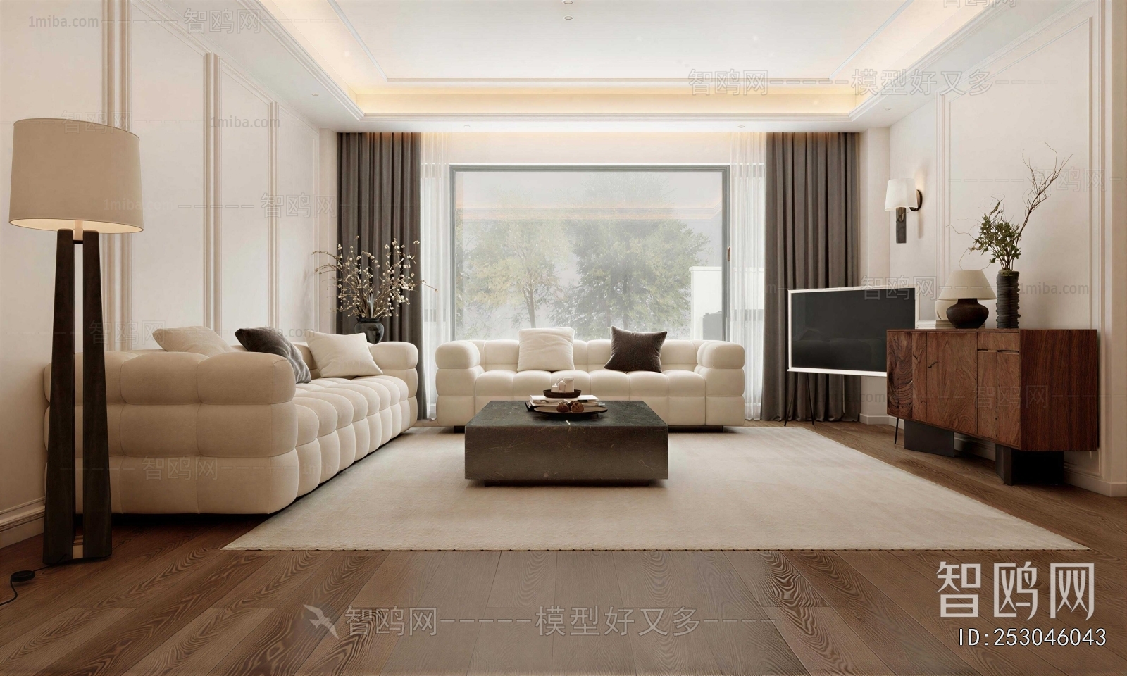 French Style A Living Room