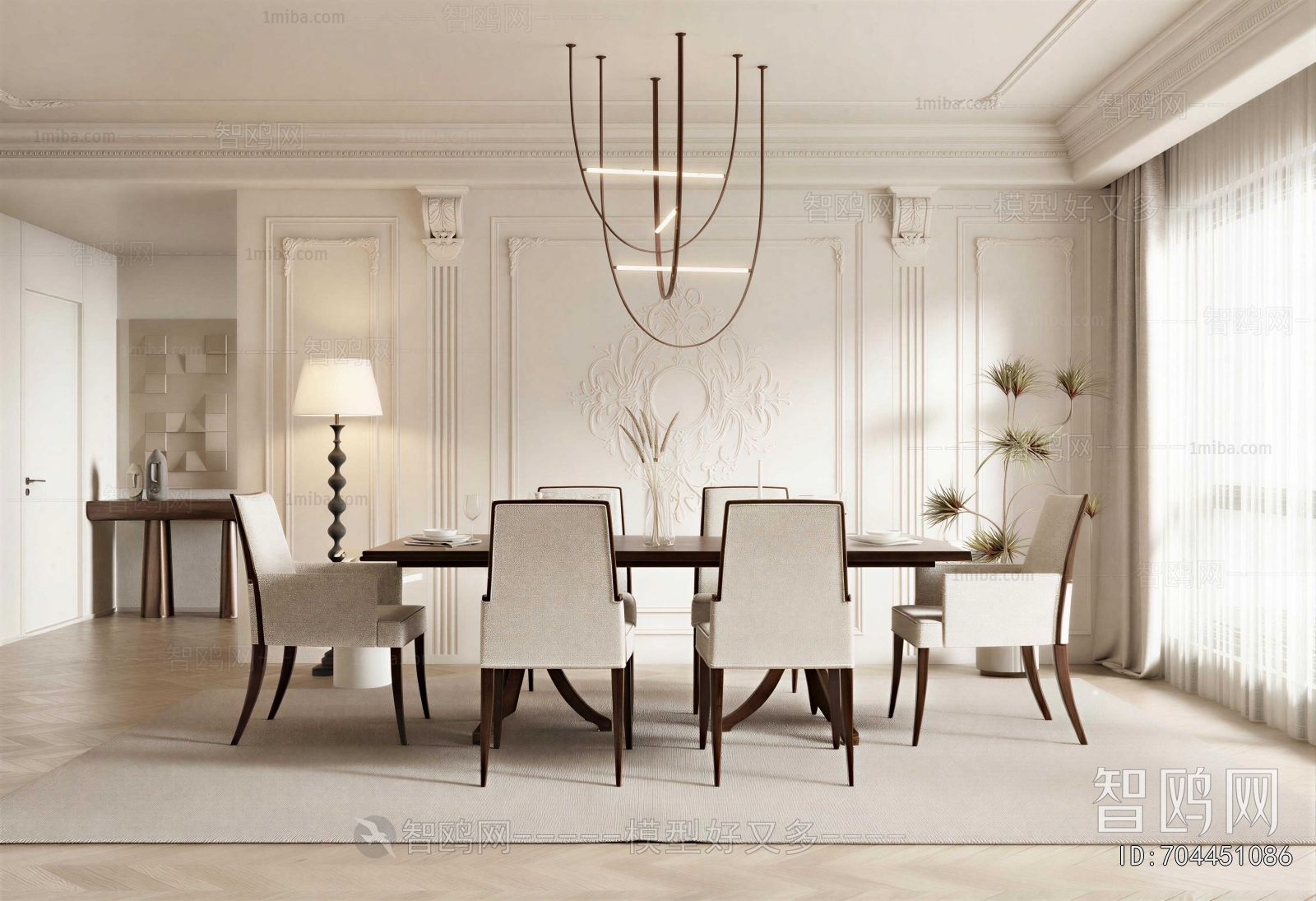 French Style Dining Room