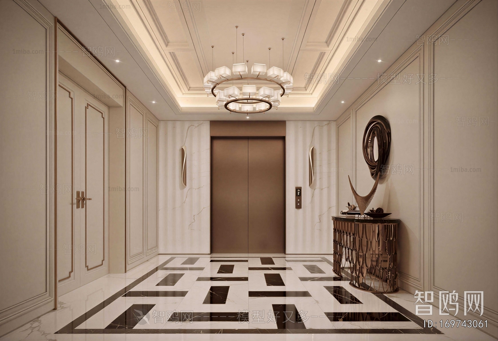 Modern Hallway