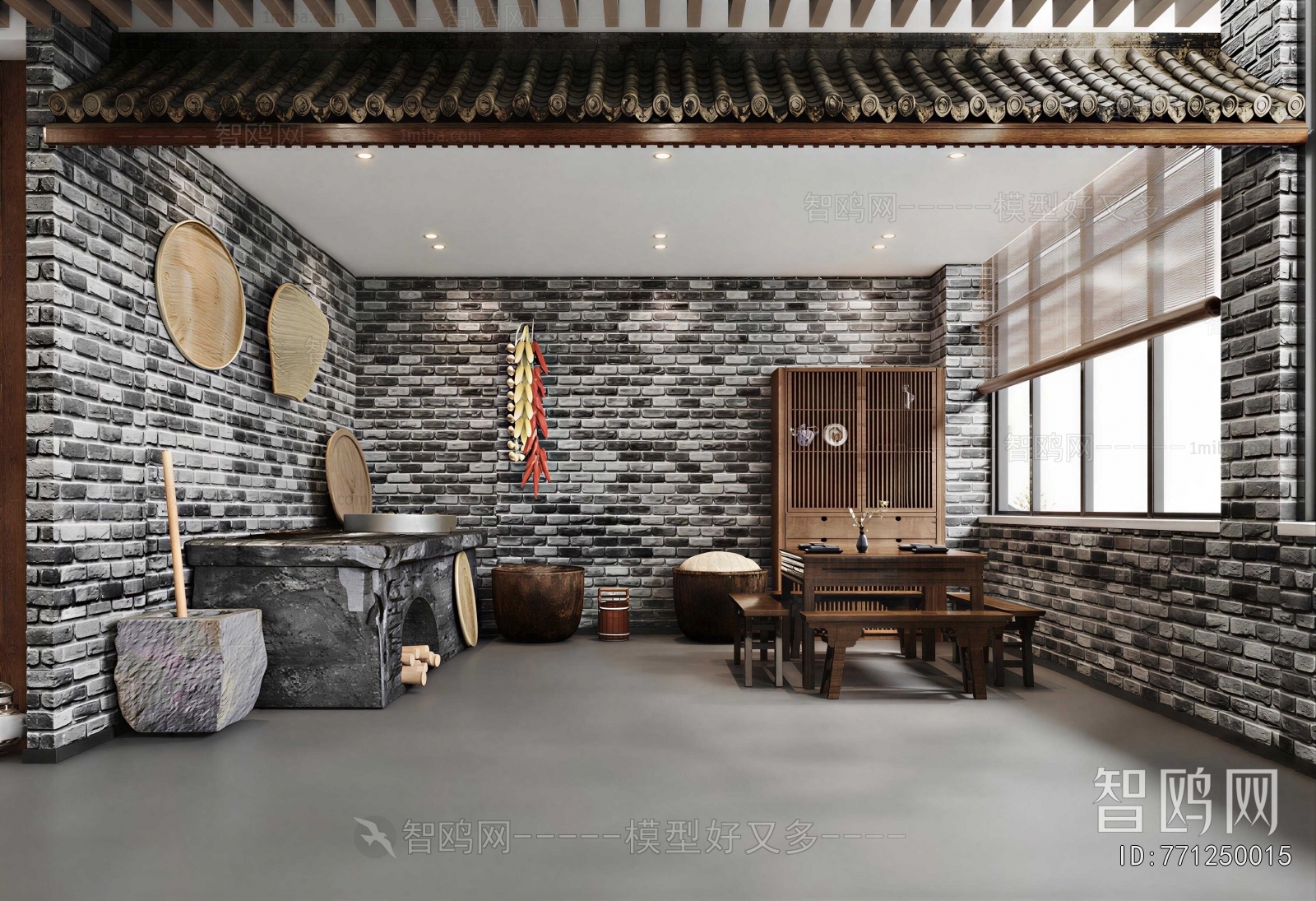 New Chinese Style The Kitchen