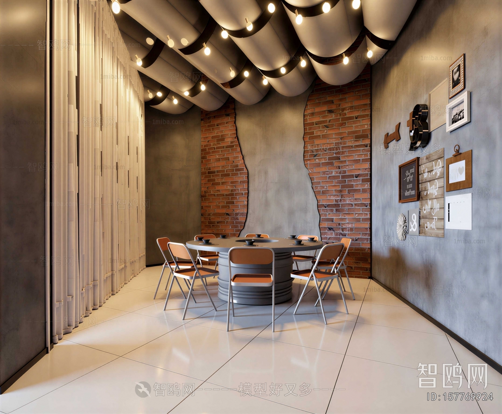 Industrial Style Restaurant Box