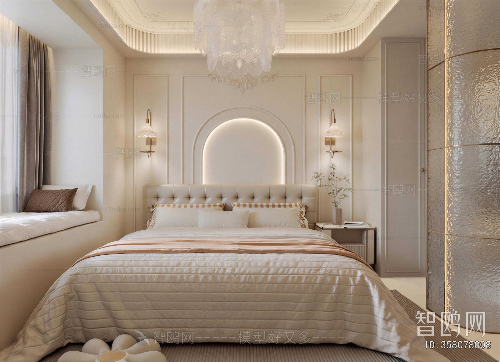 French Style Bedroom