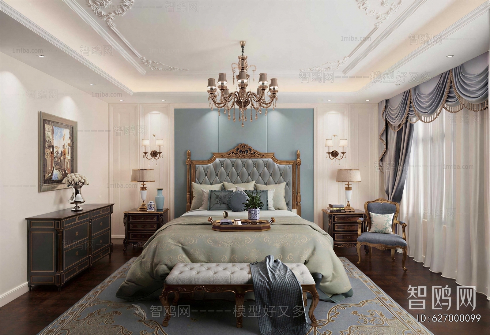 European Style Bedroom