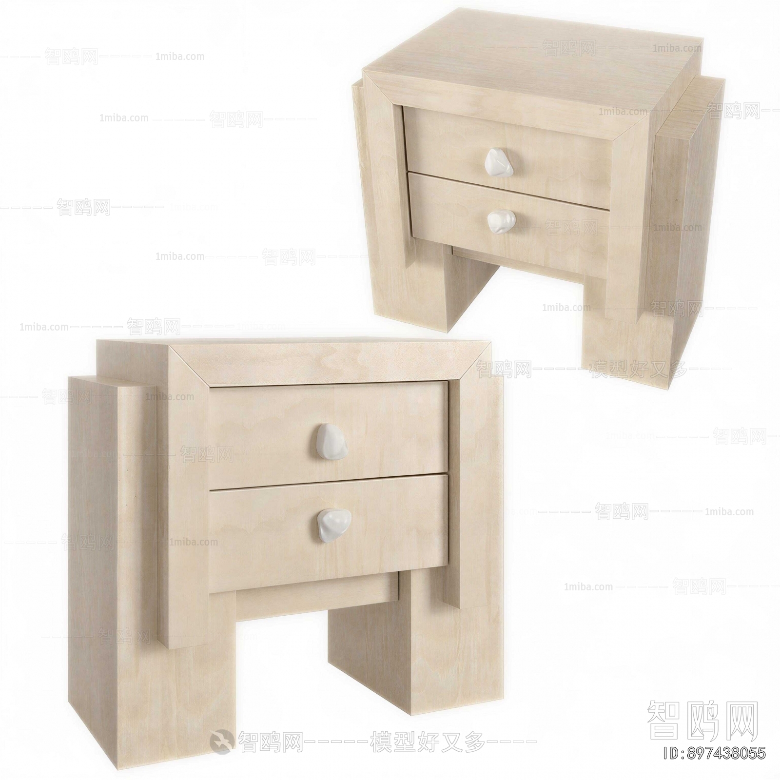 Modern Bedside Cupboard