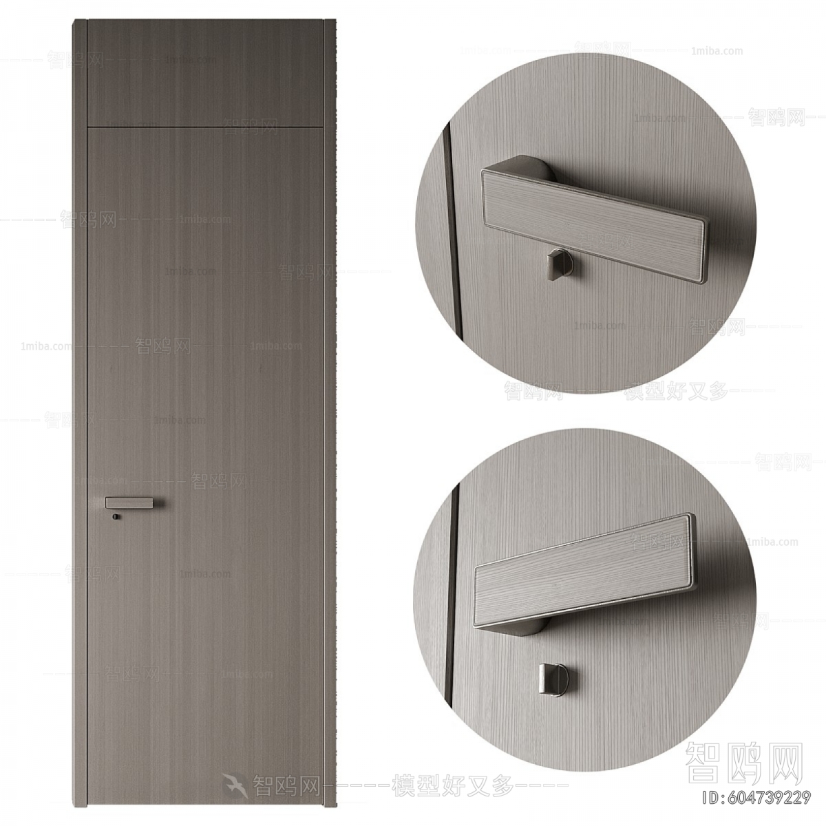 Modern Single Door