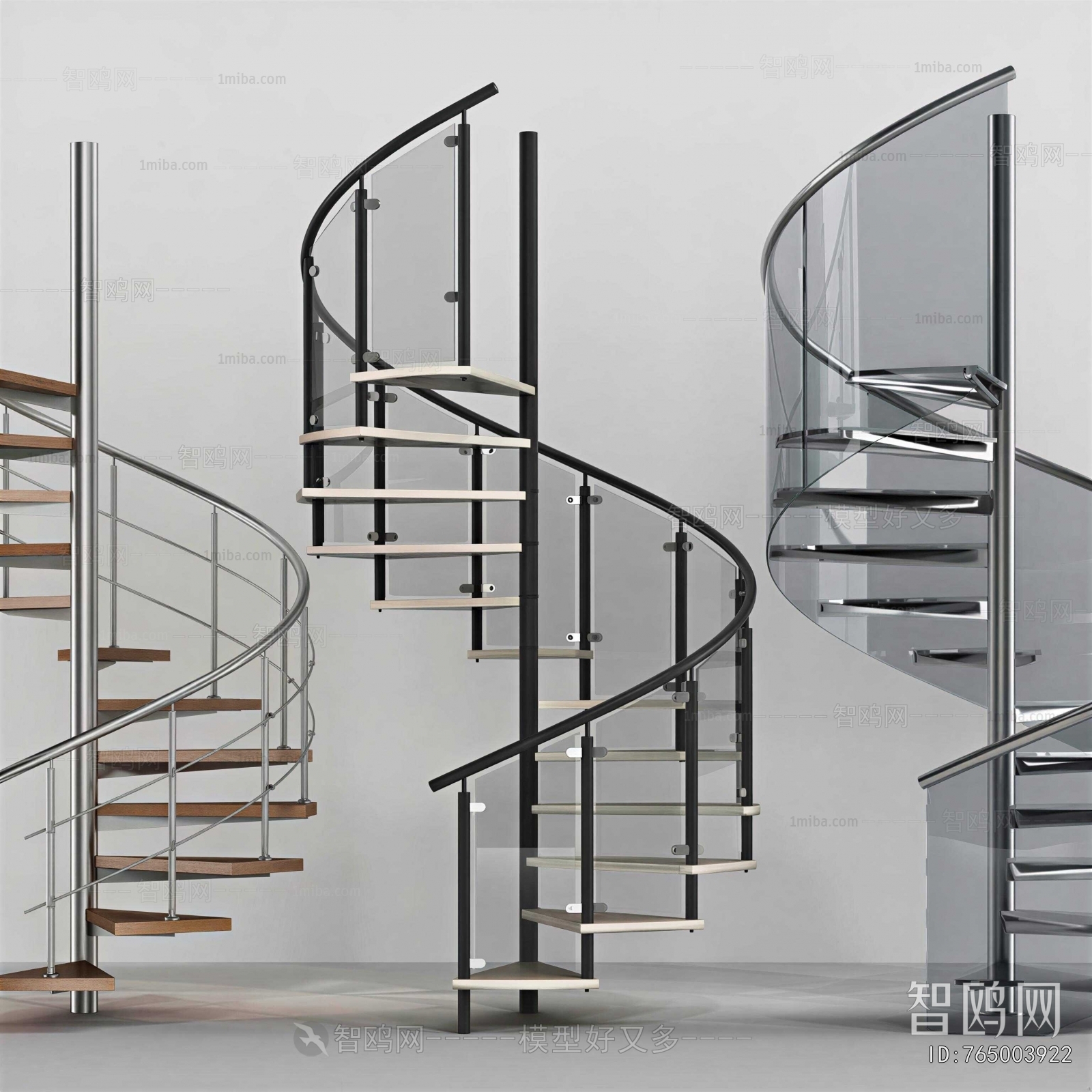Modern Rotating Staircase