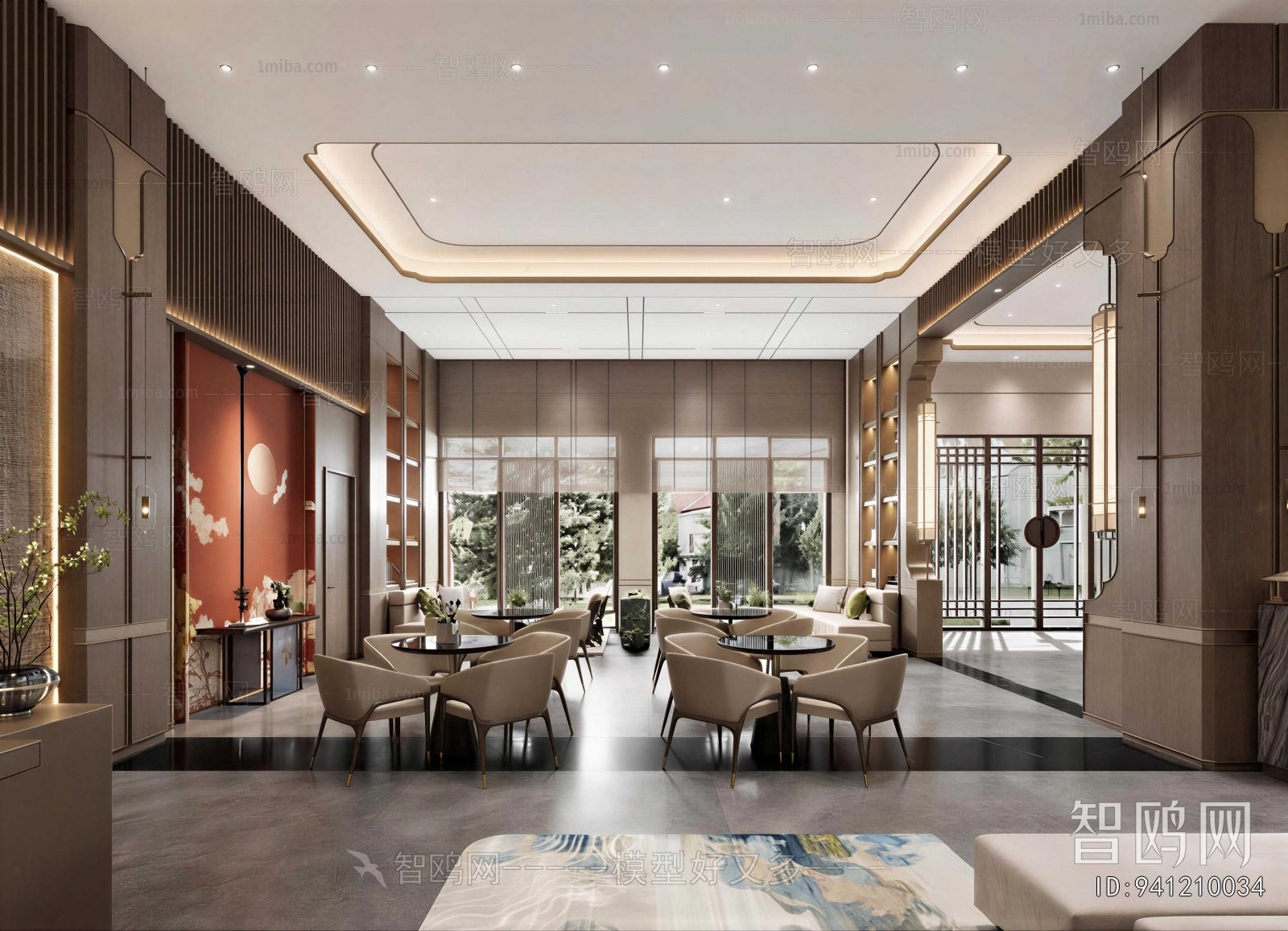 New Chinese Style Negotiation Area