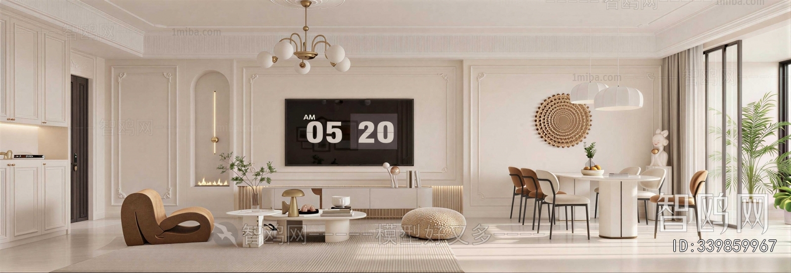 French Style A Living Room