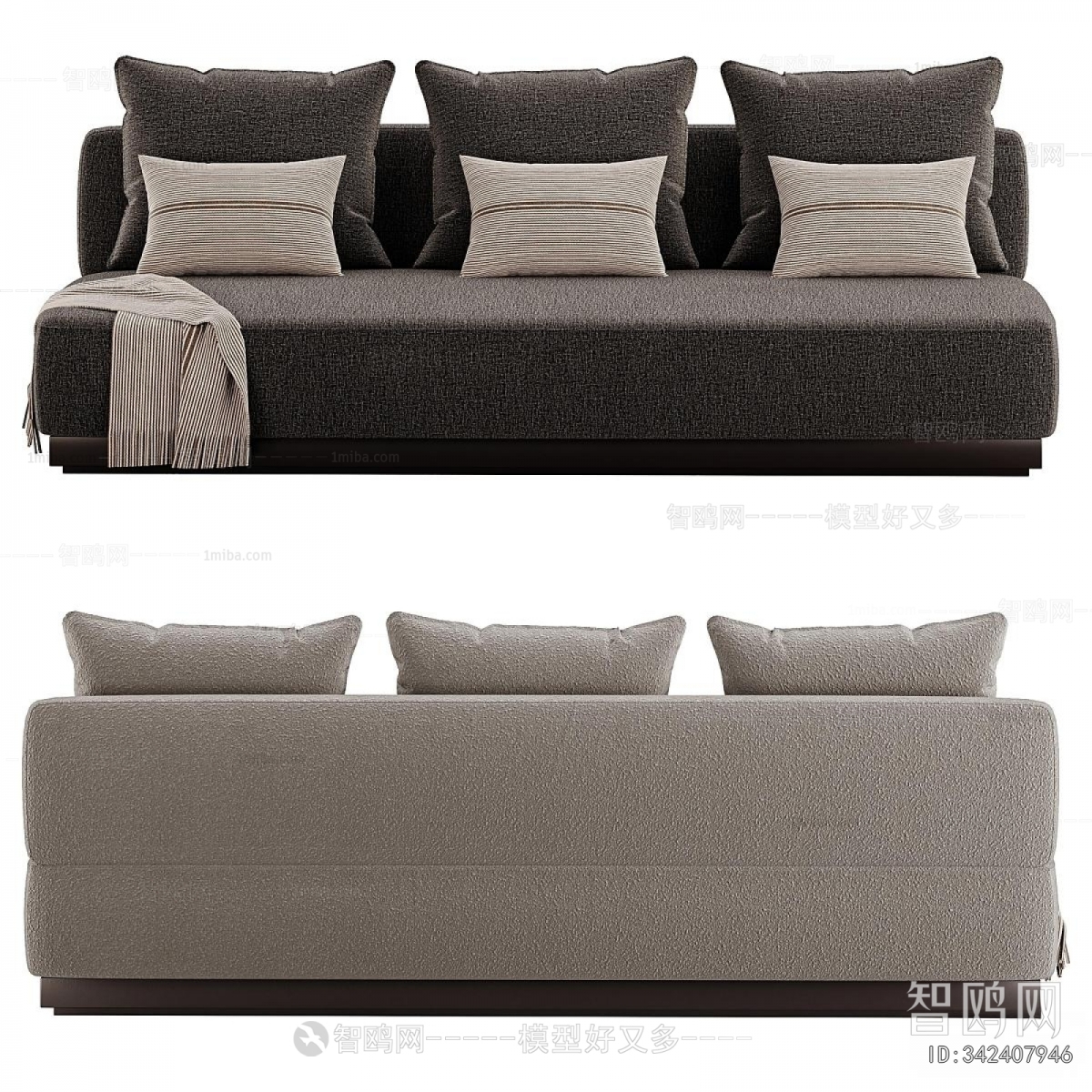 Modern Three-seat Sofa