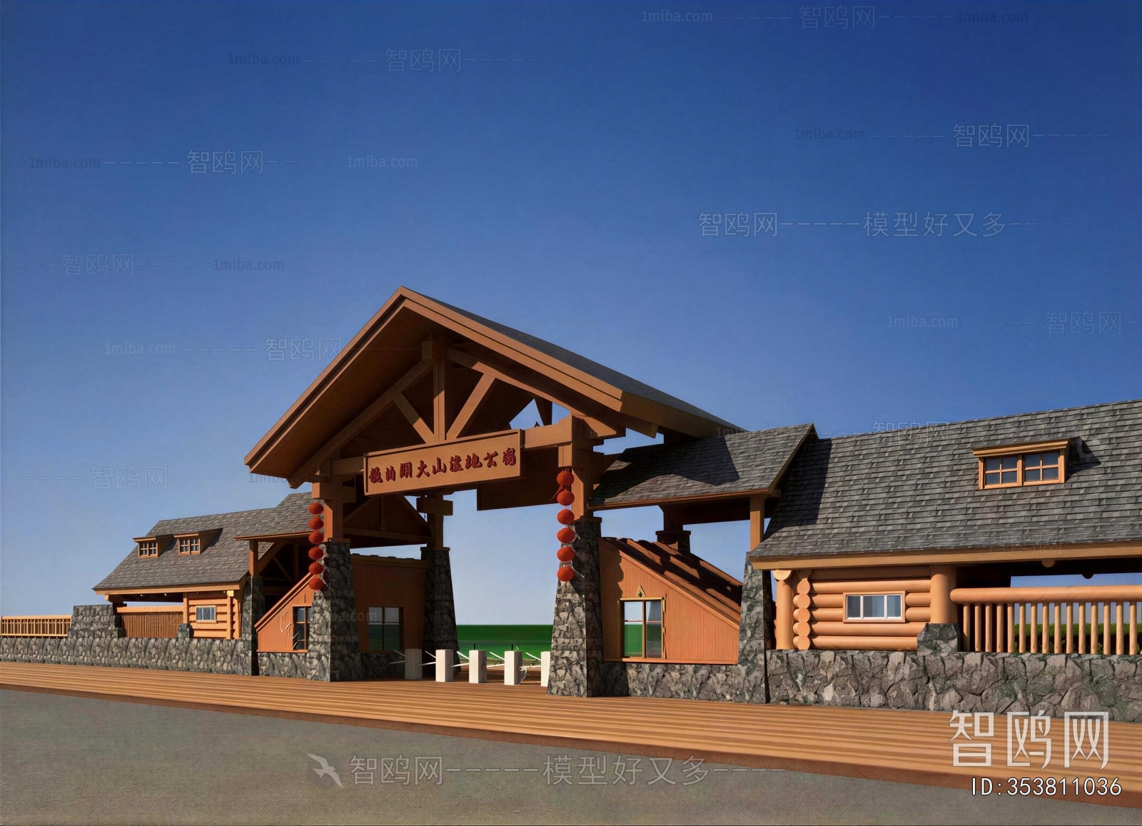 New Chinese Style Facade Element