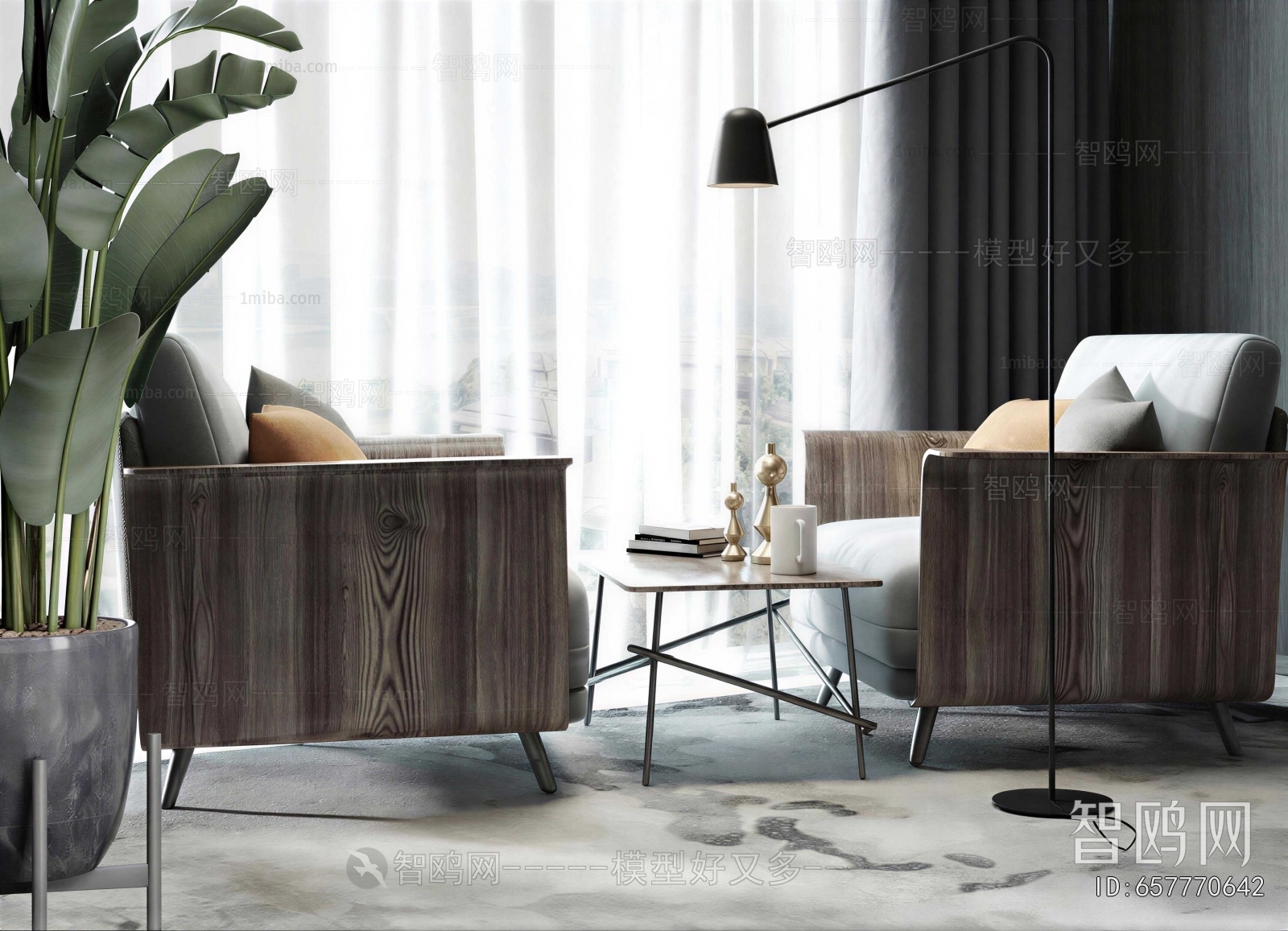 Modern Single Sofa