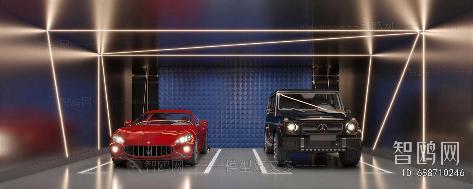 Modern Underground Garage