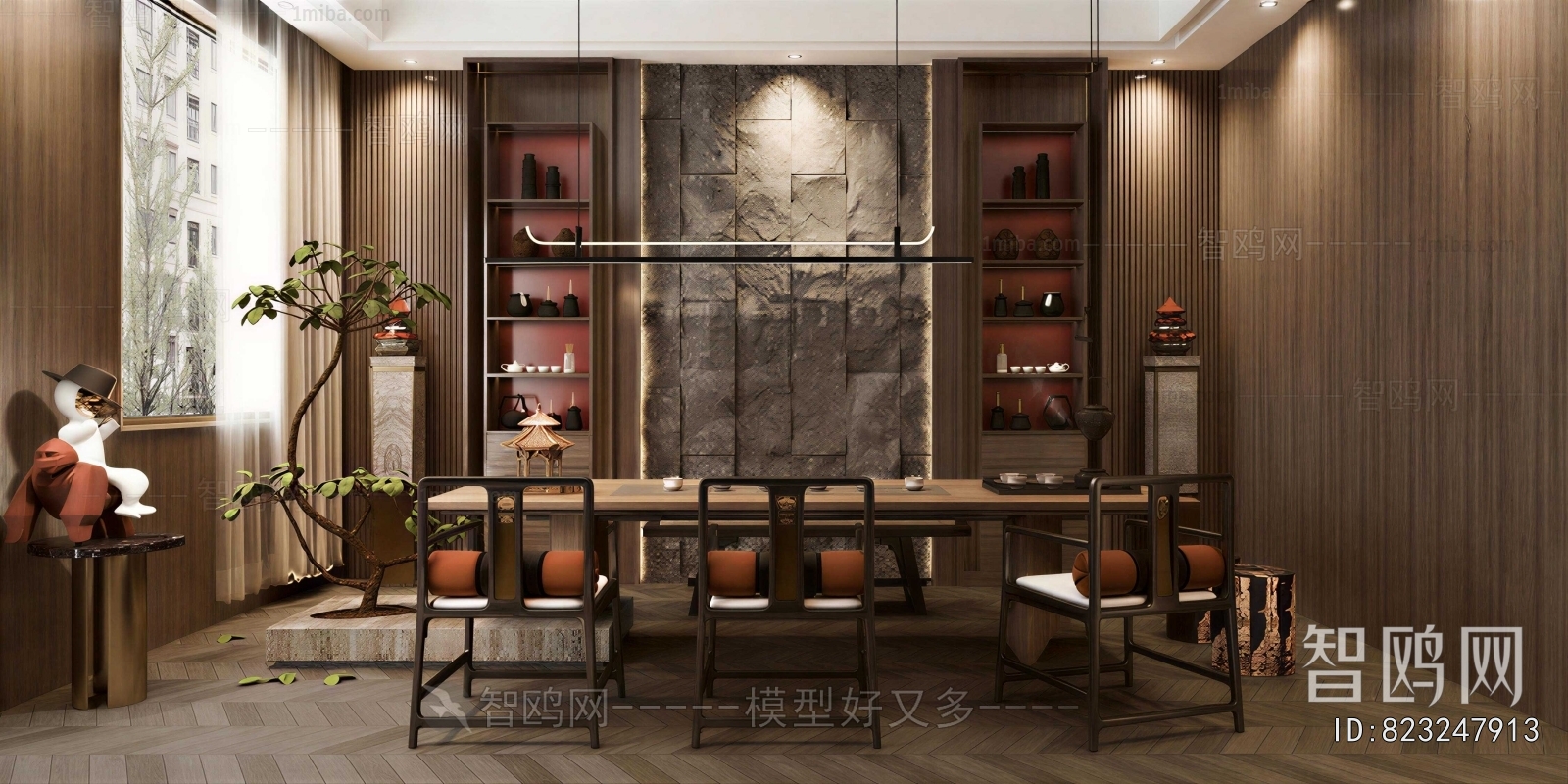 New Chinese Style Tea House