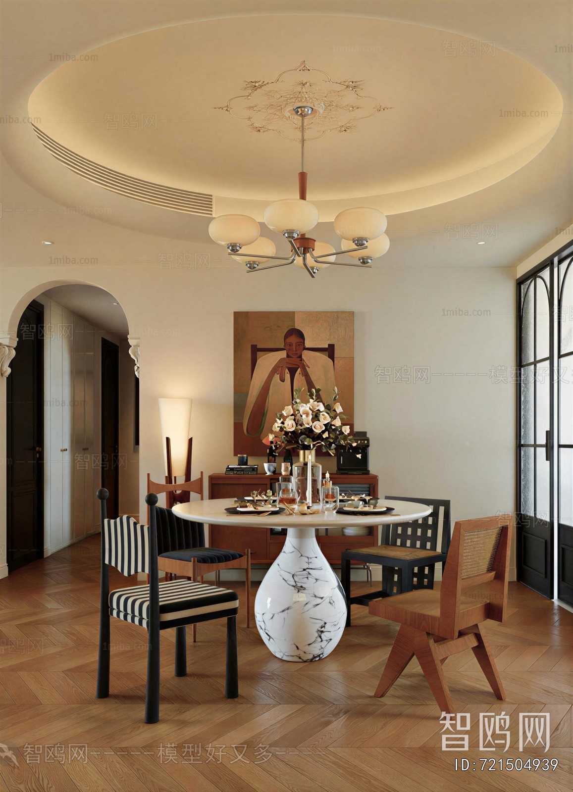 French Style Dining Room