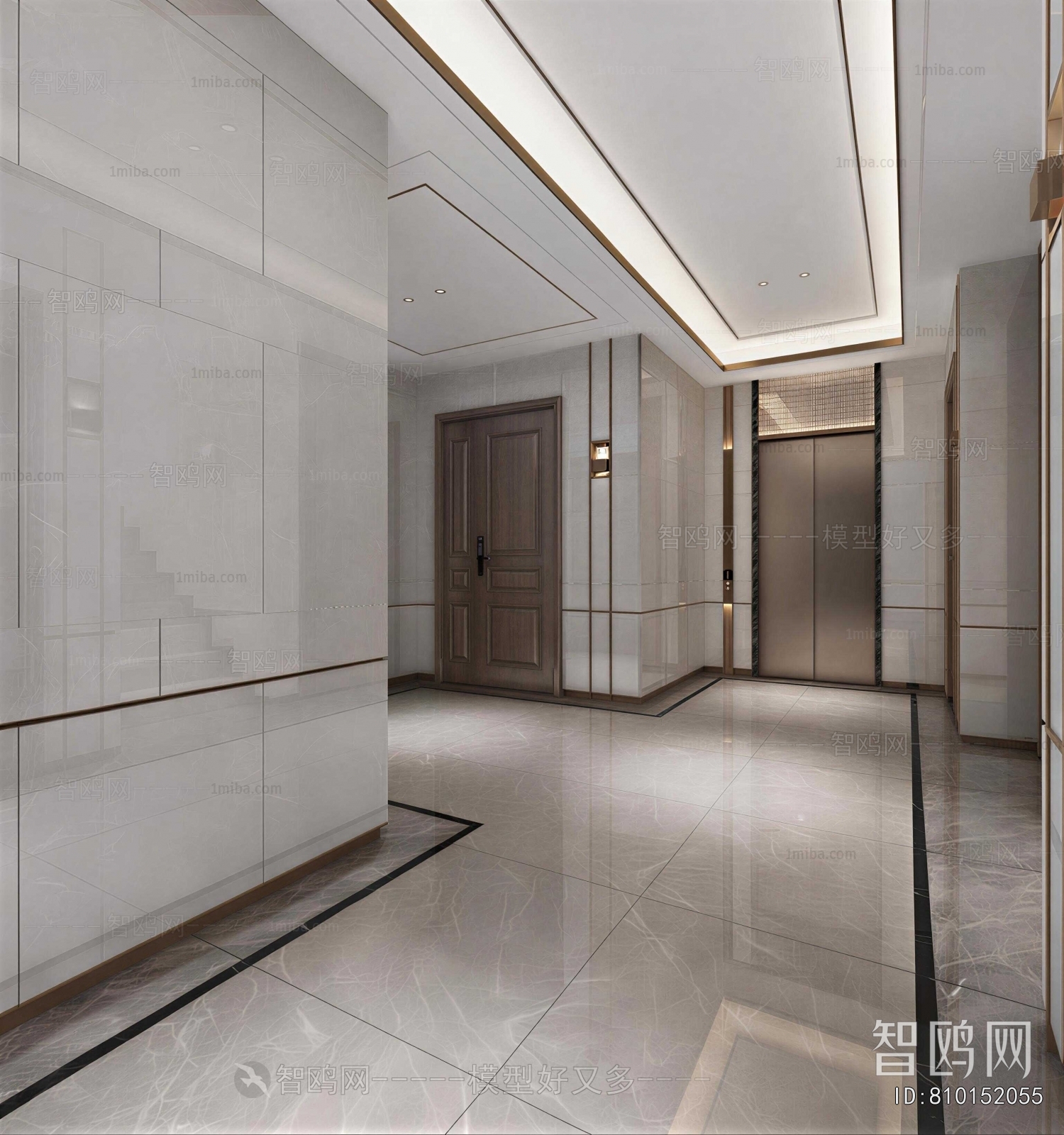 Modern Corridor/elevator Hall