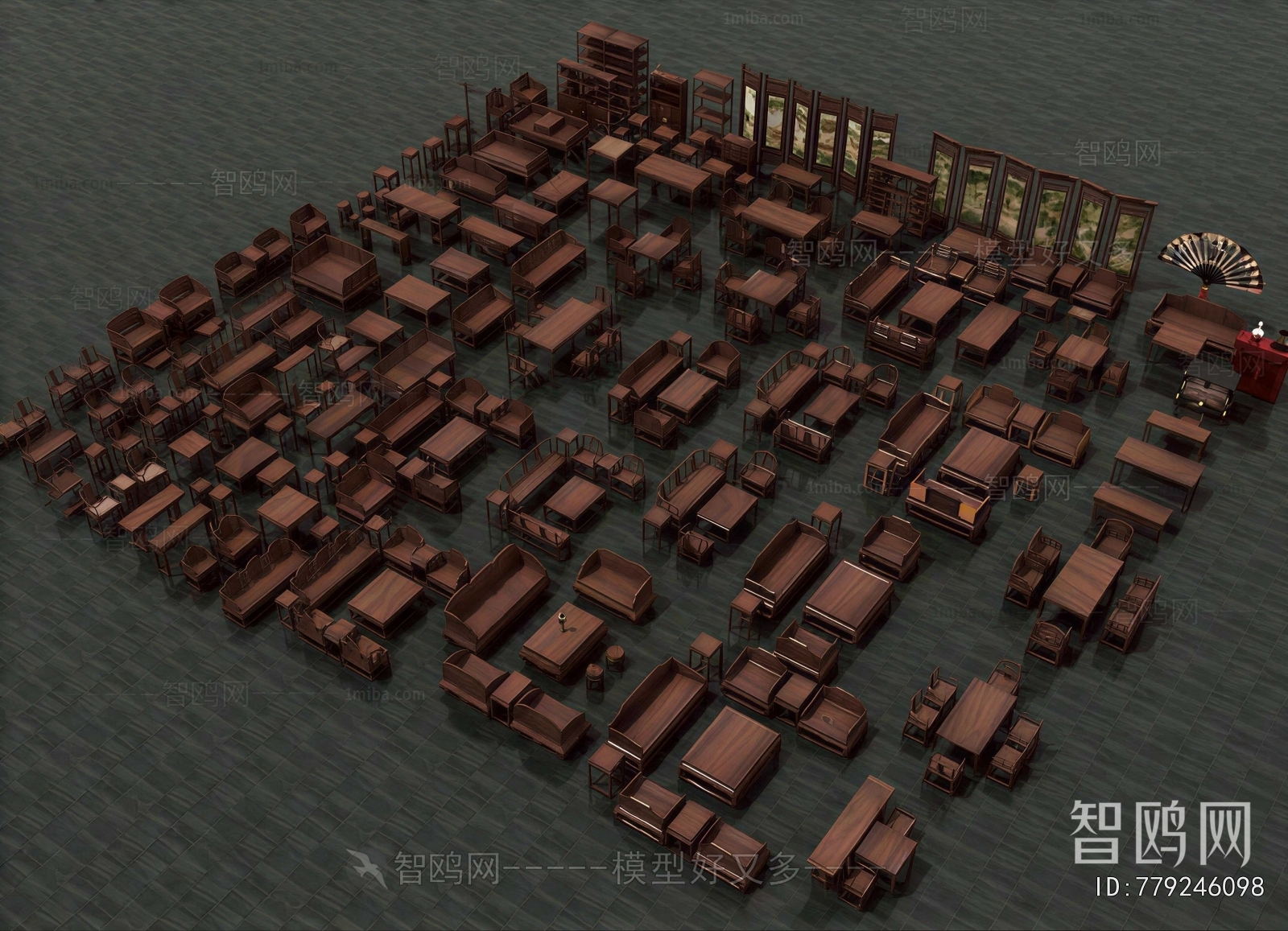 New Chinese Style Dining Table And Chairs