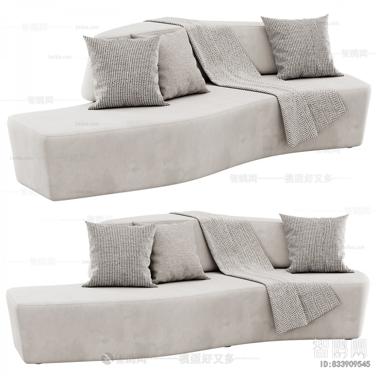 Modern Curved Sofa