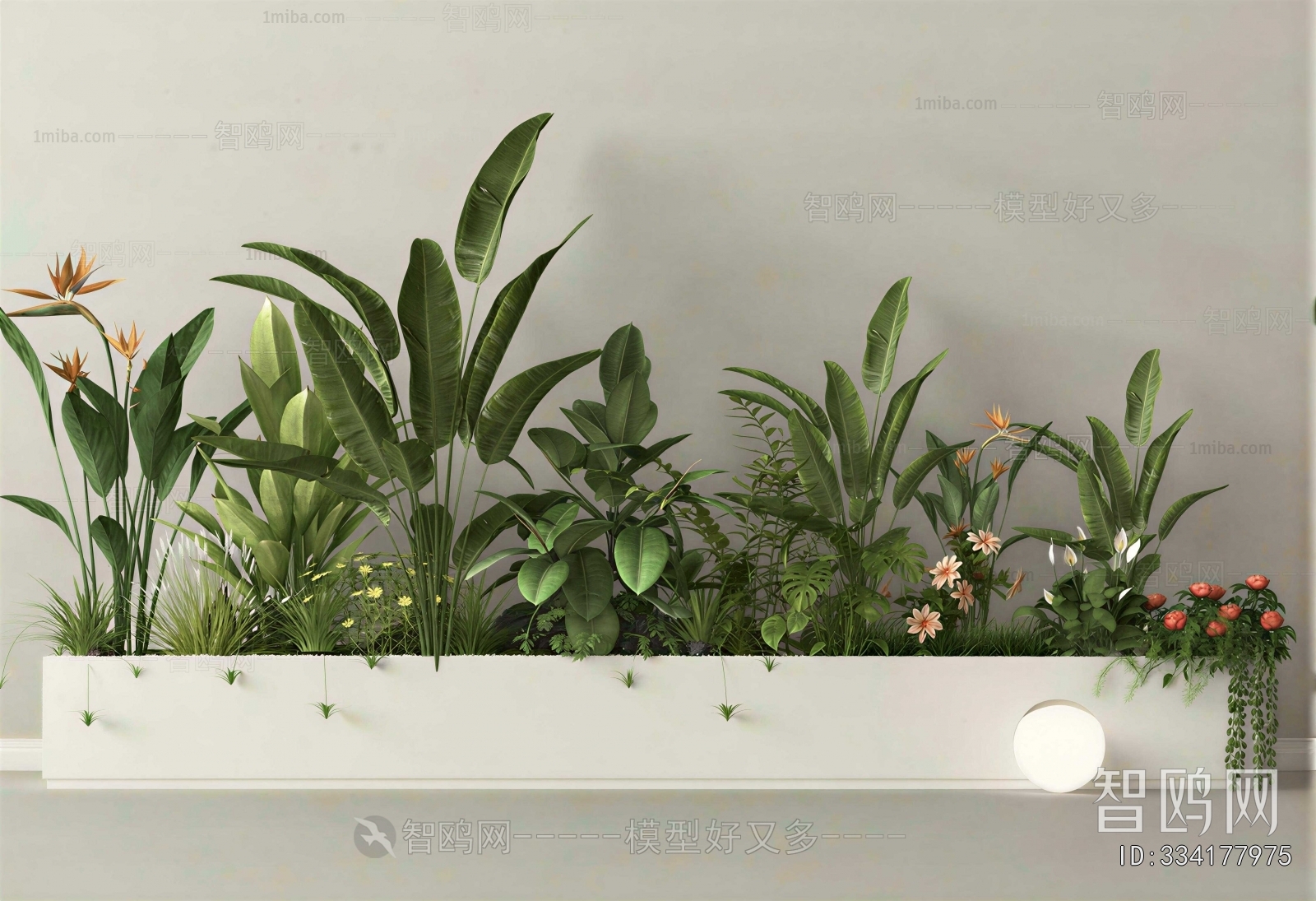 Modern Flower Bed, Flower Bowl, Flower Box