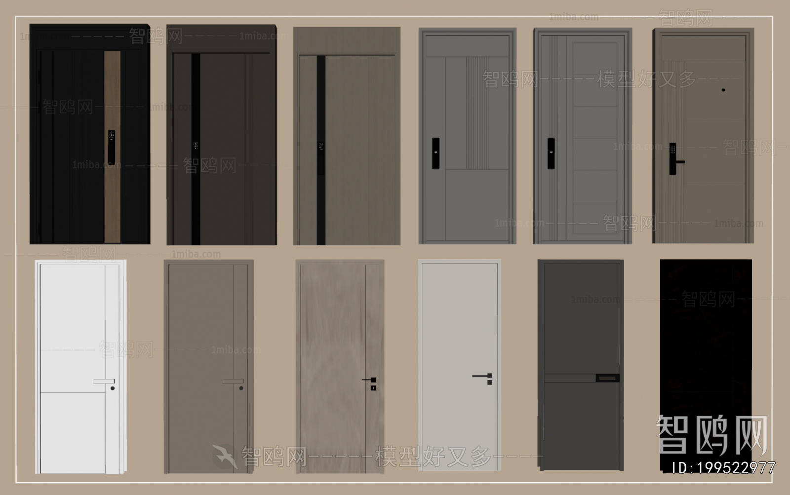 Modern Entrance Door