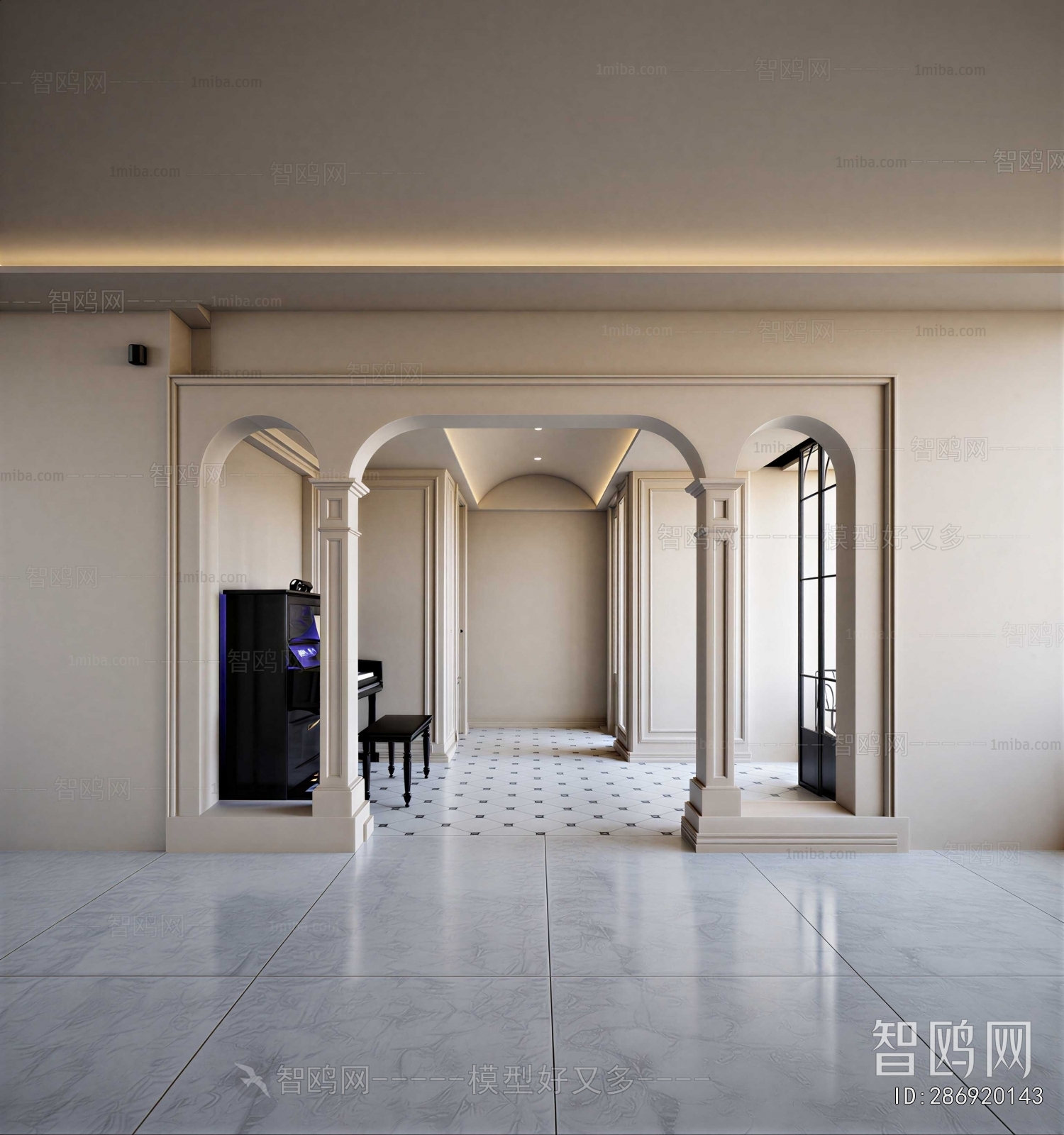 French Style Lobby Hall