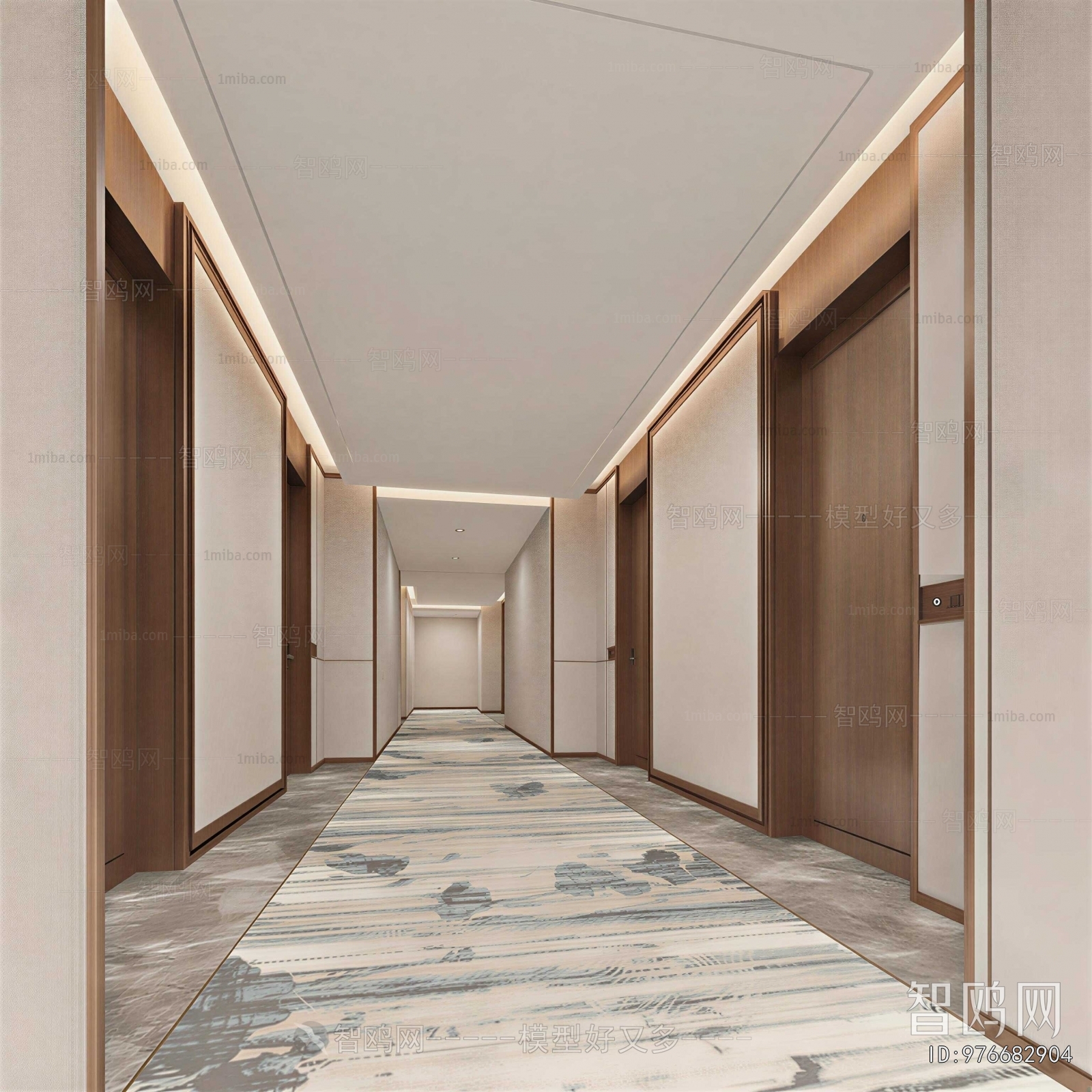 New Chinese Style Corridor