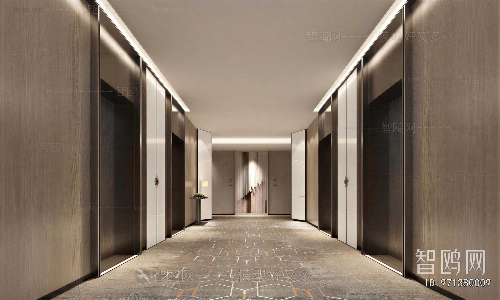 Modern Elevator Hall