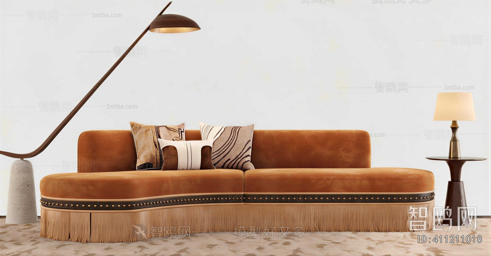 Modern Curved Sofa