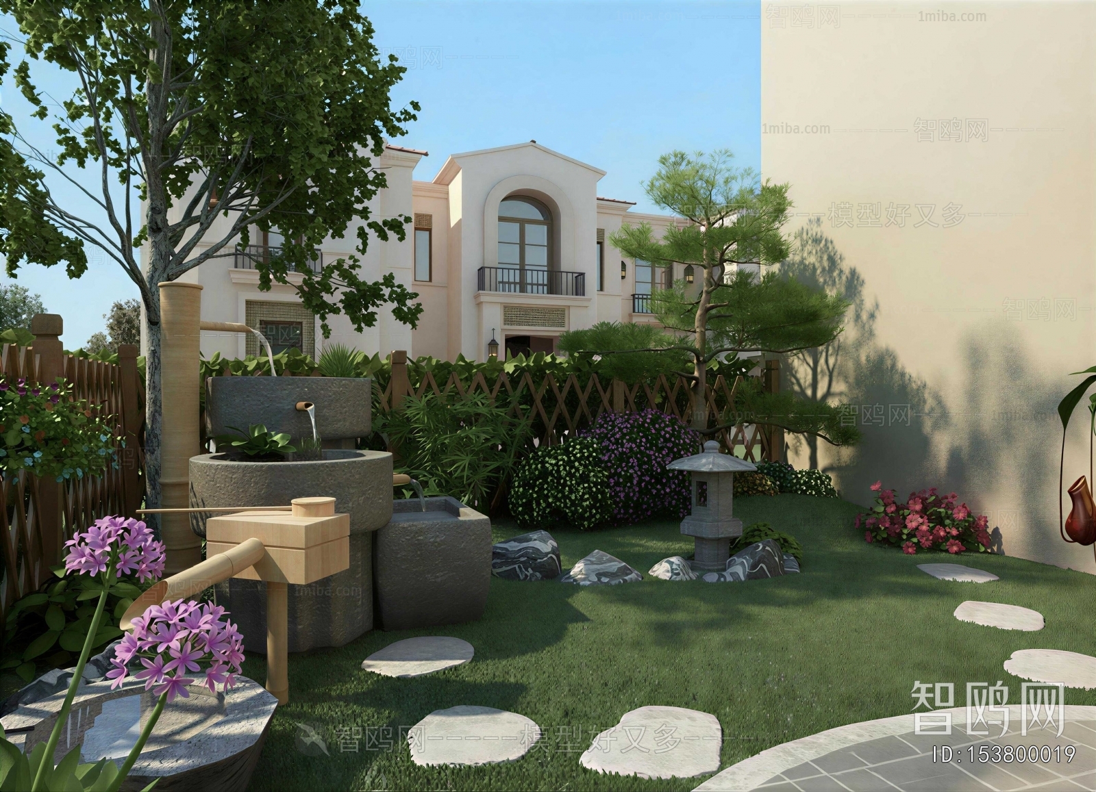 Modern Courtyard/landscape