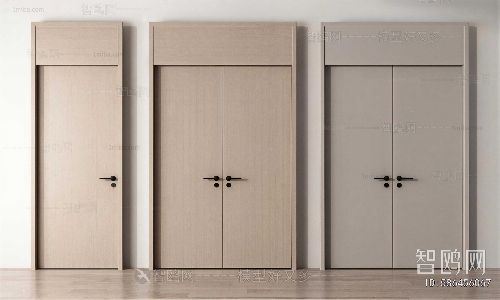 Modern Single Door