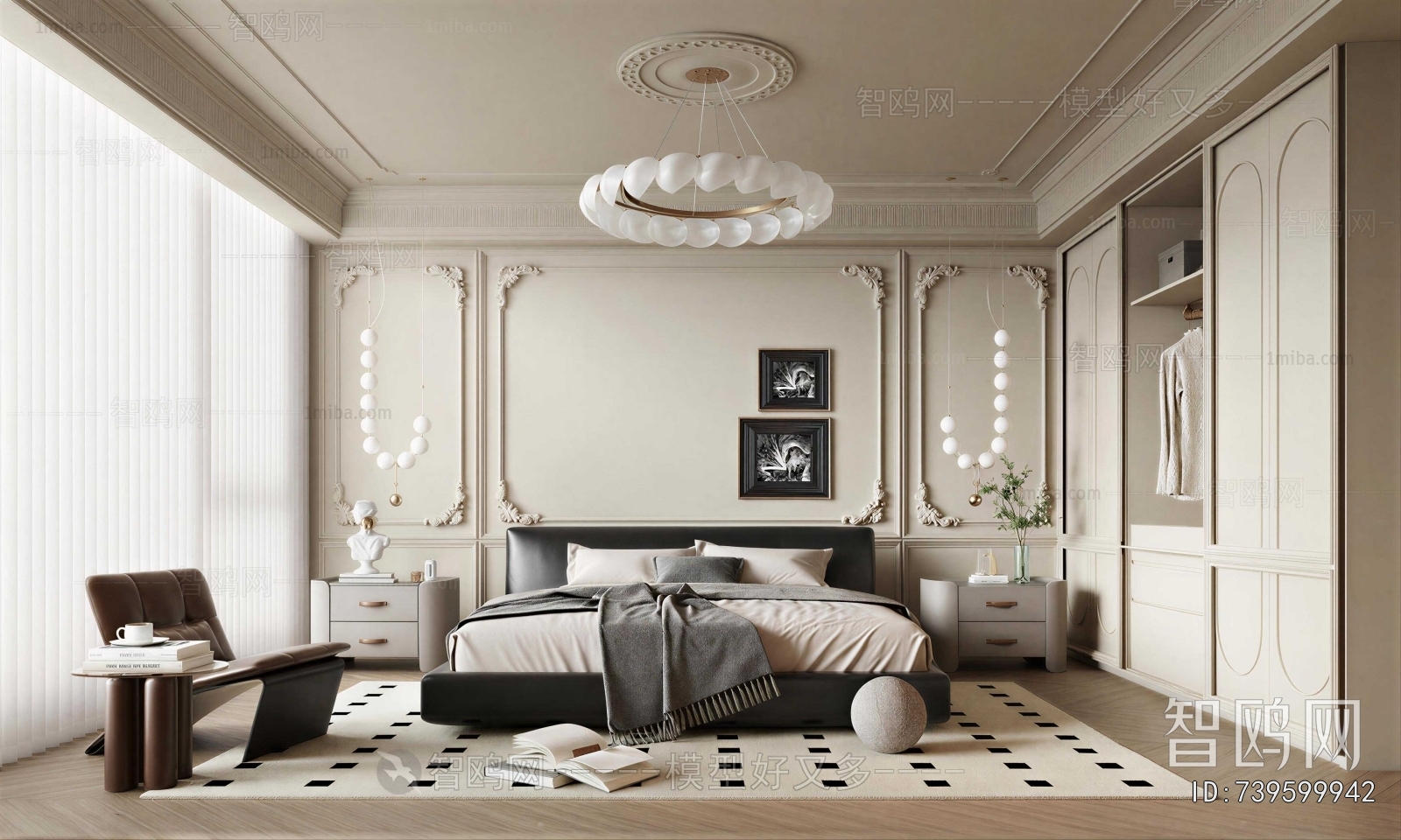 French Style Bedroom