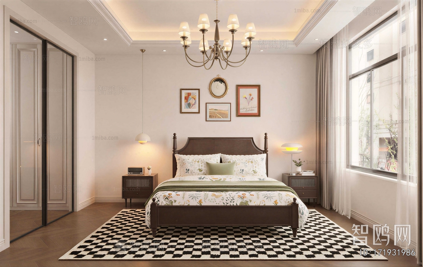 American Style Bedroom