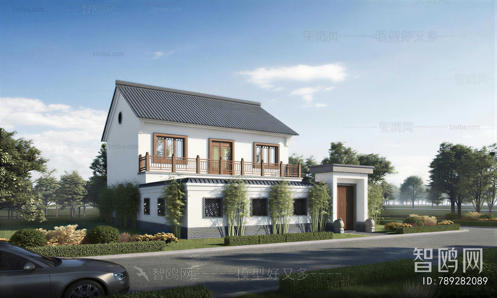 New Chinese Style Detached Villa