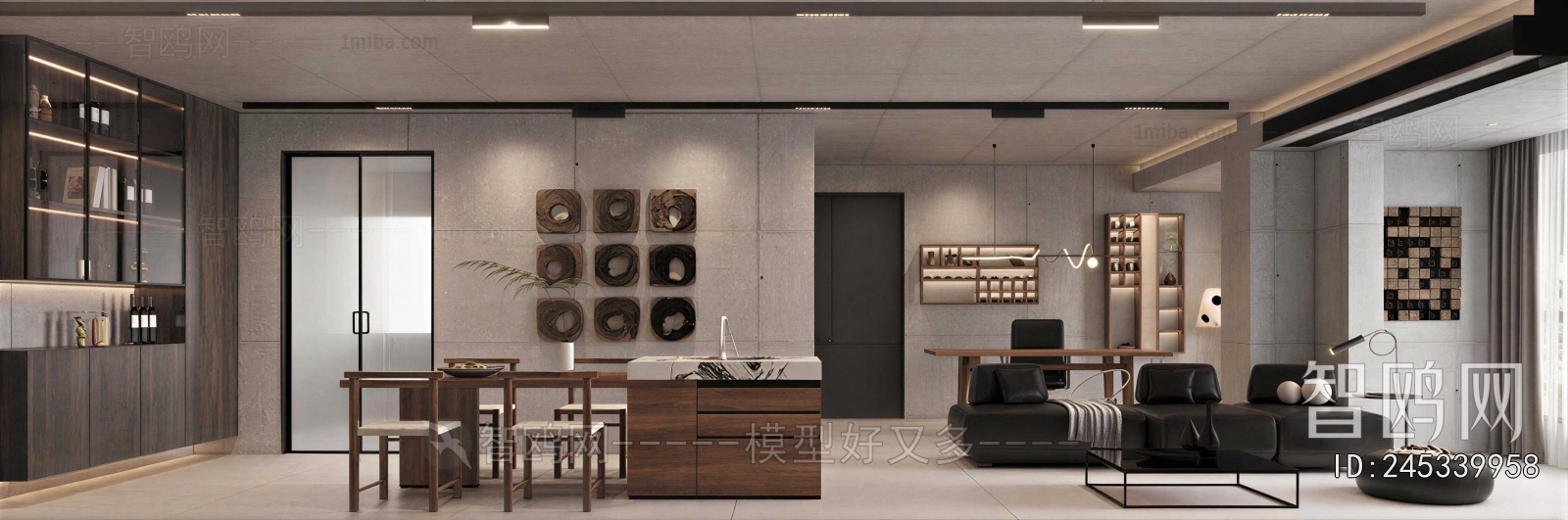 Industrial Style A Living Room