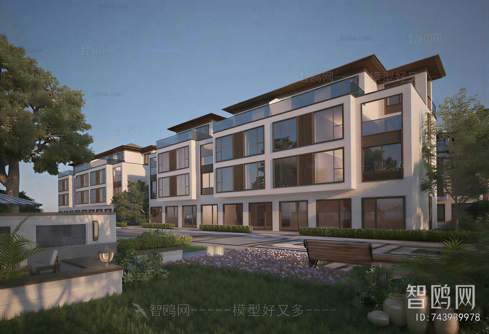 New Chinese Style Townhouse