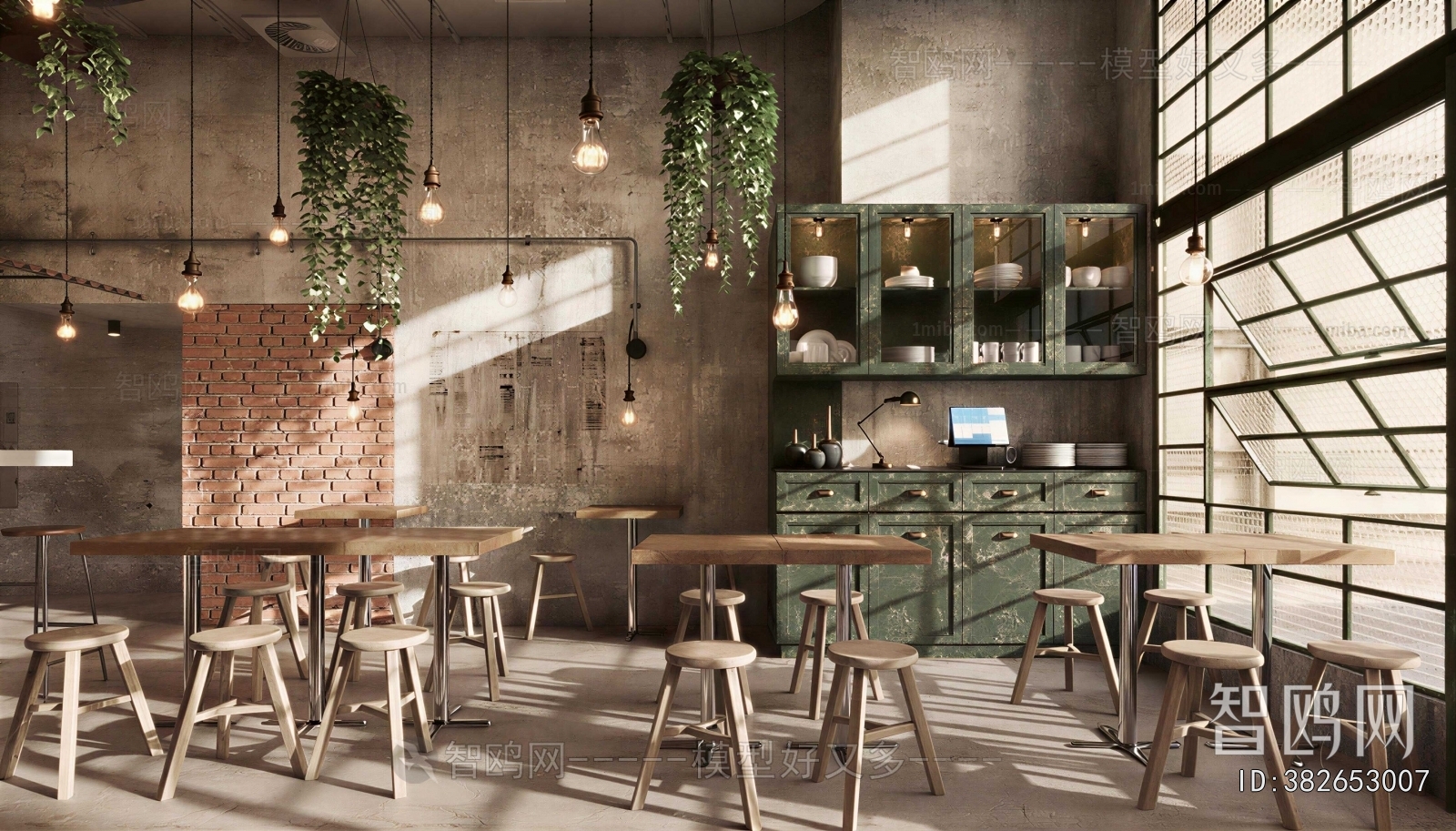 Industrial Style Cafe