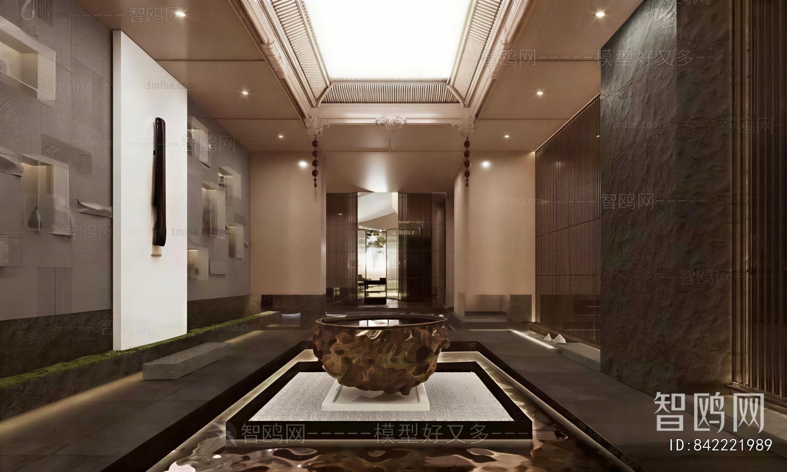New Chinese Style Lobby Hall