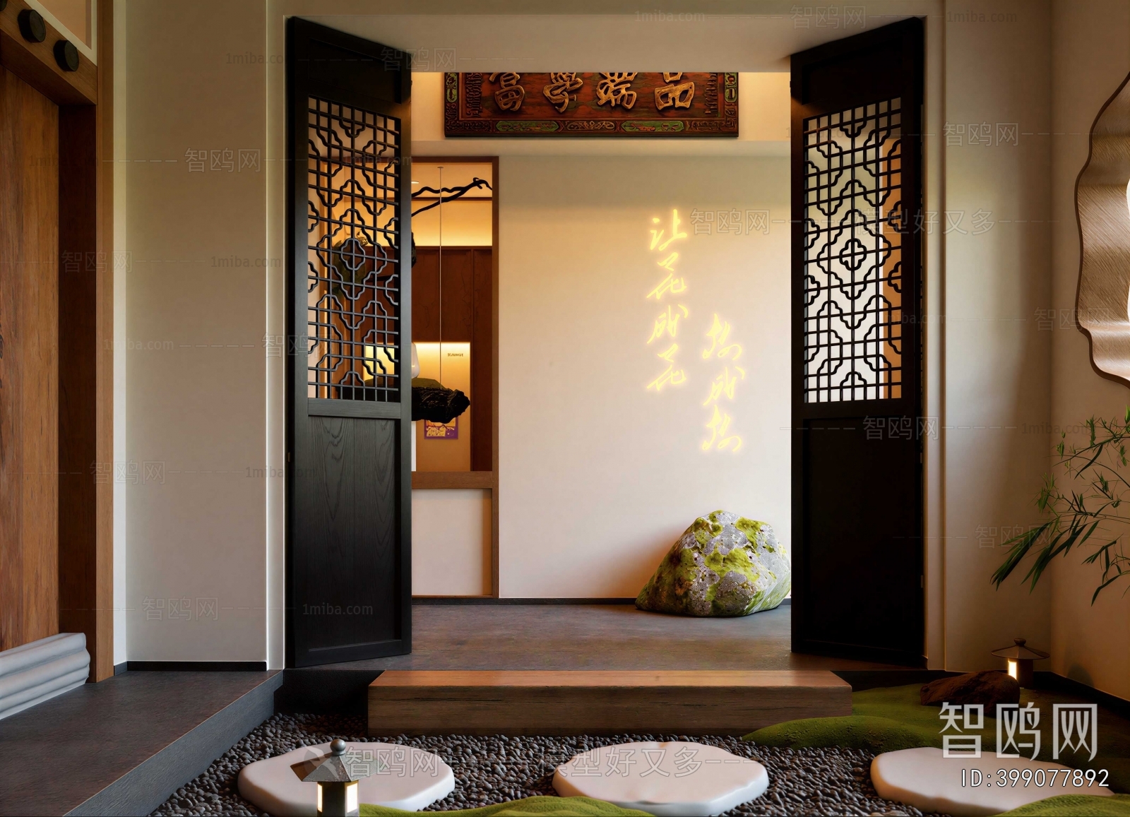 New Chinese Style Hallway