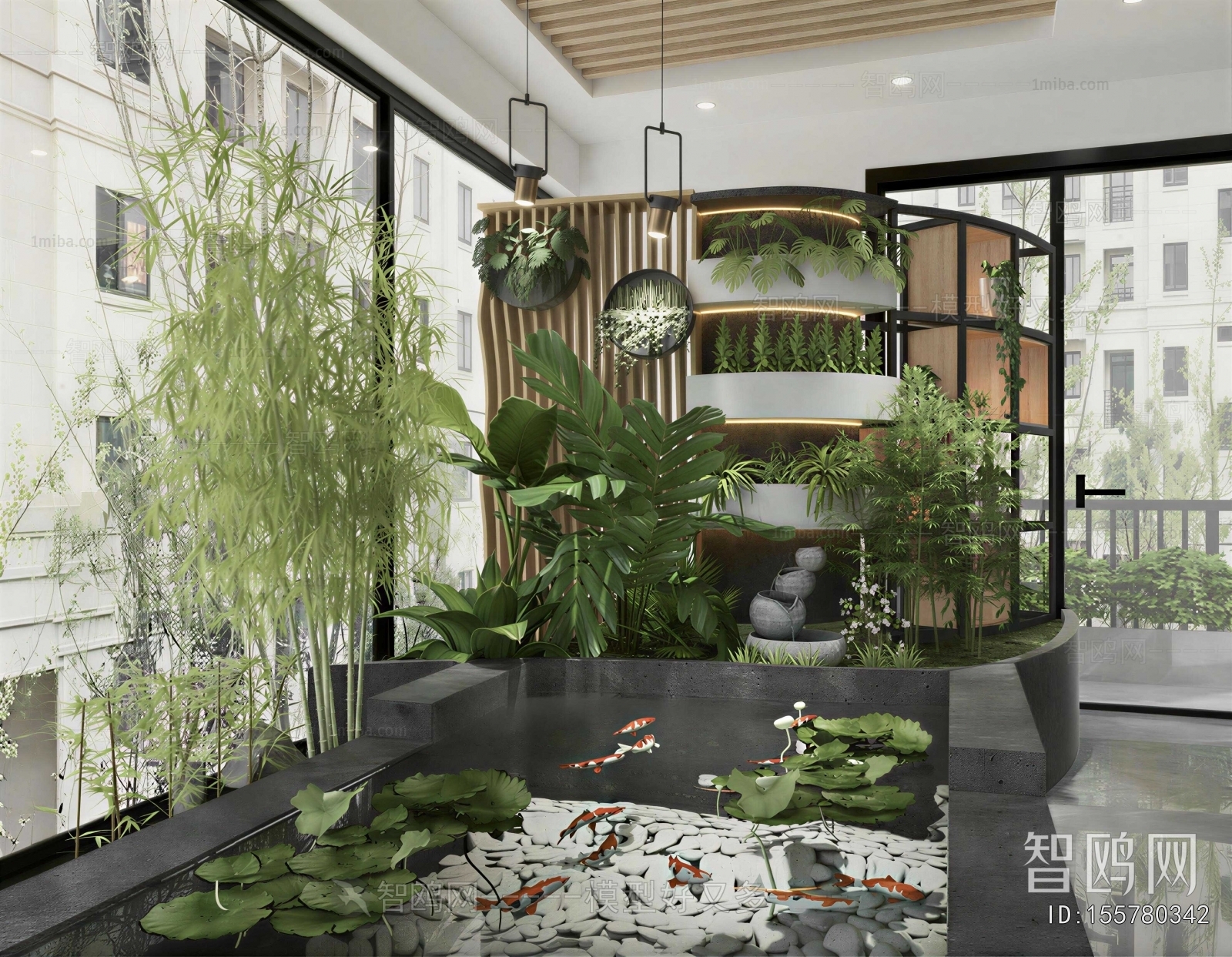 New Chinese Style Balcony