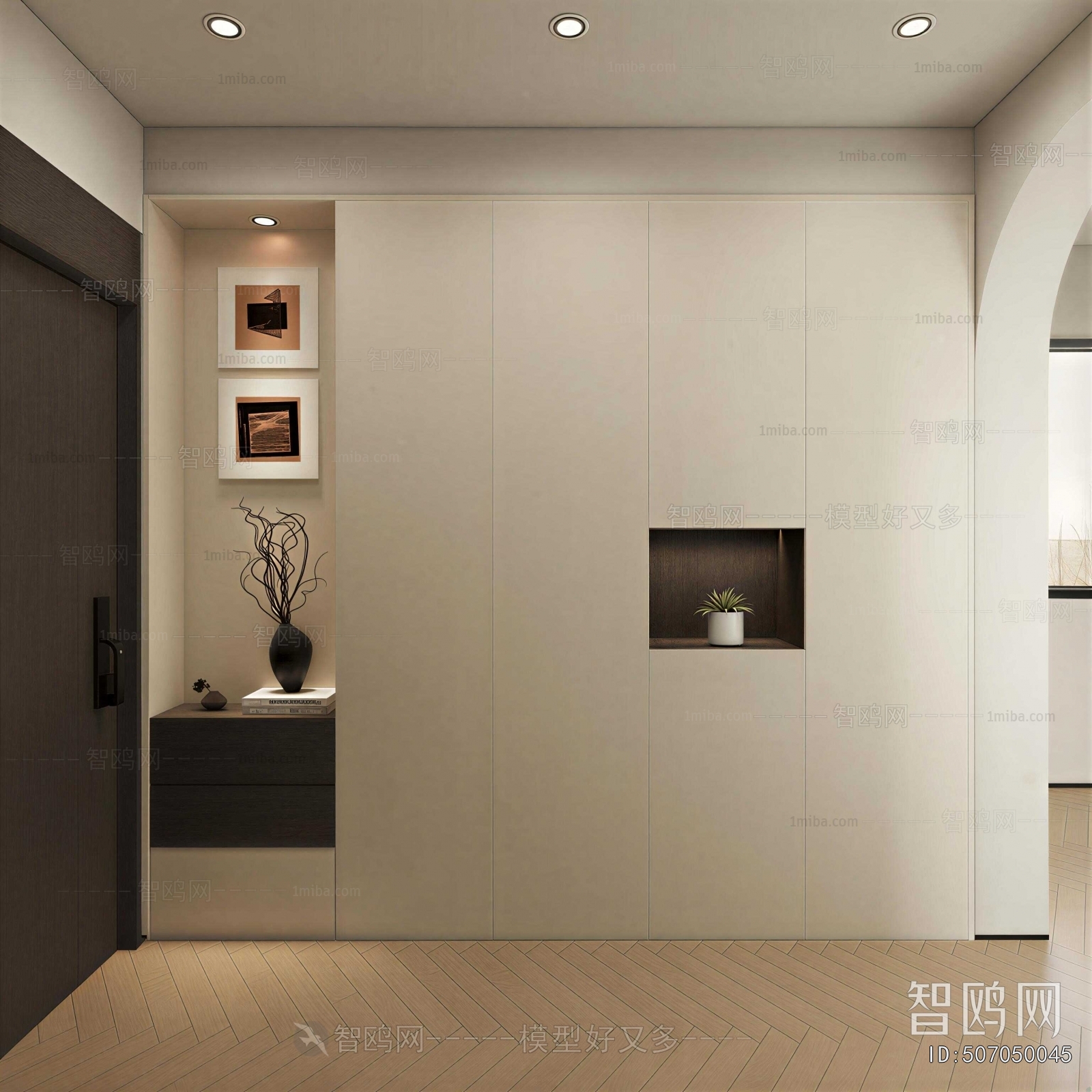 Modern Hallway