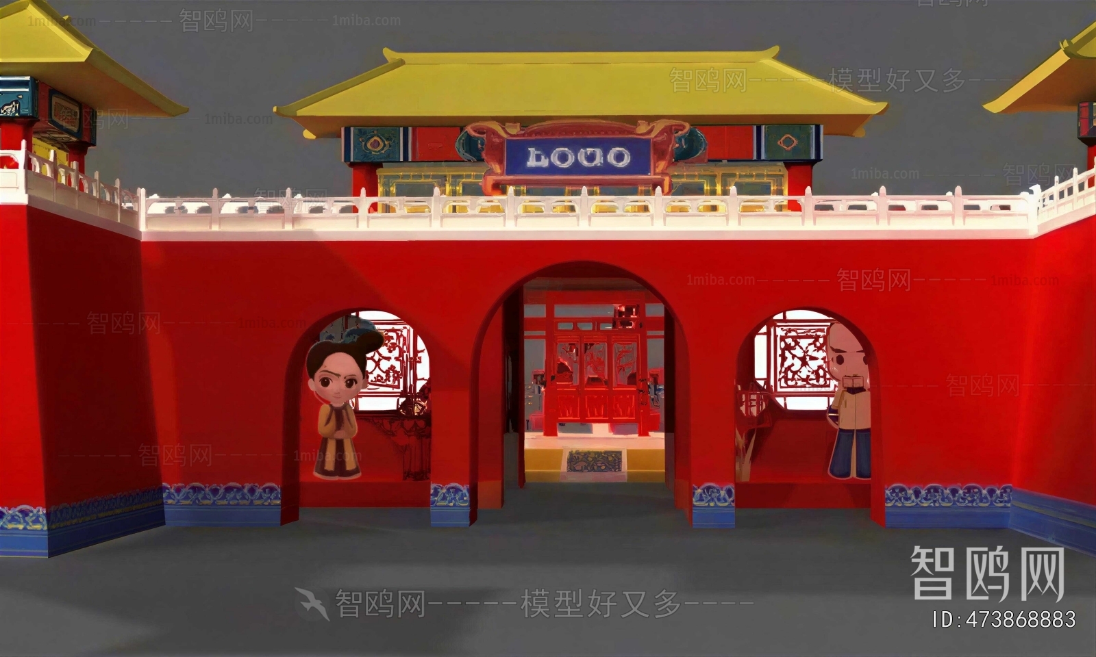 Chinese Style Facade Element