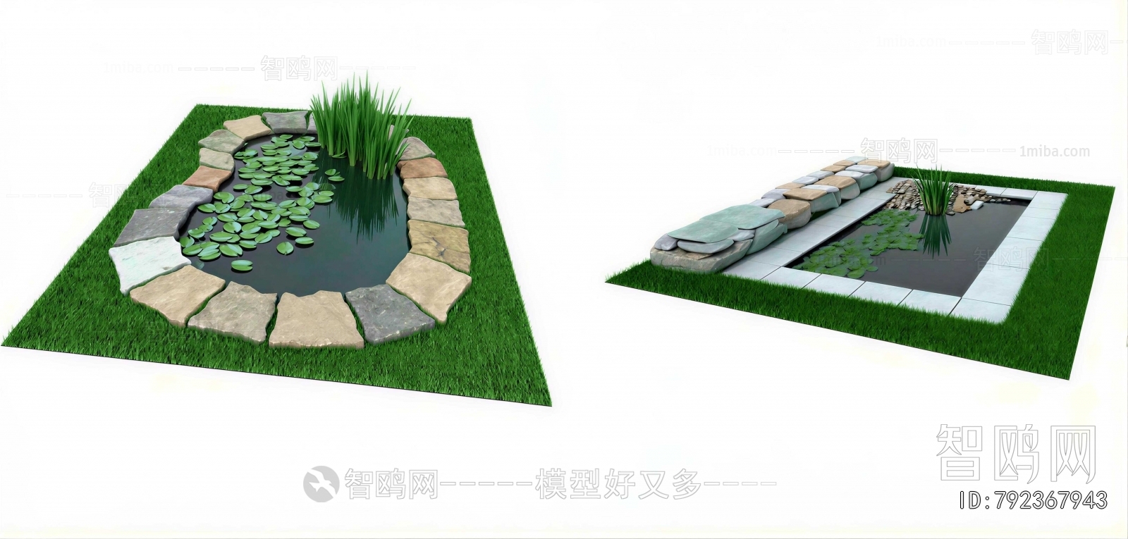 Modern Rockery Waterscape