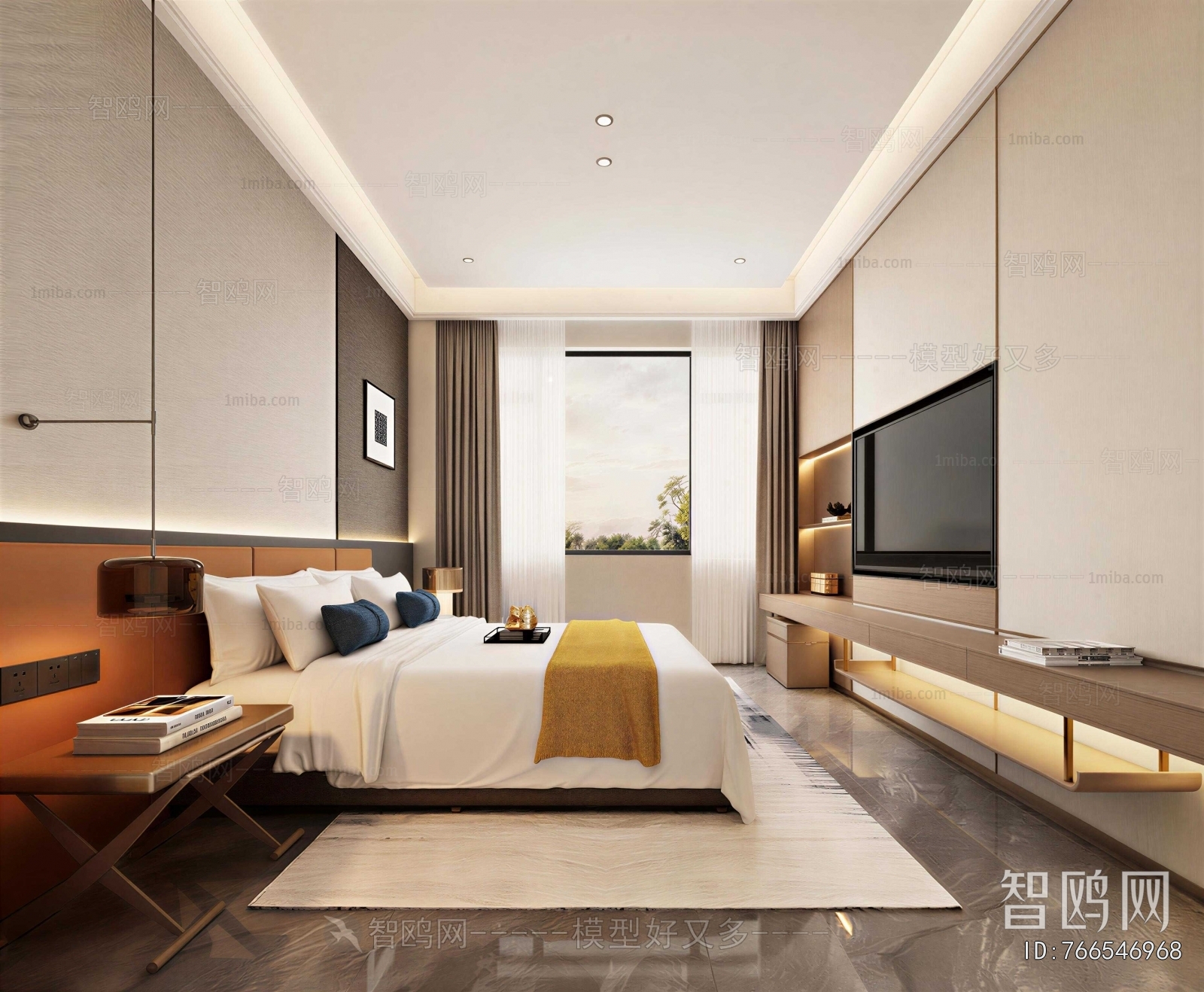 Modern Guest Room